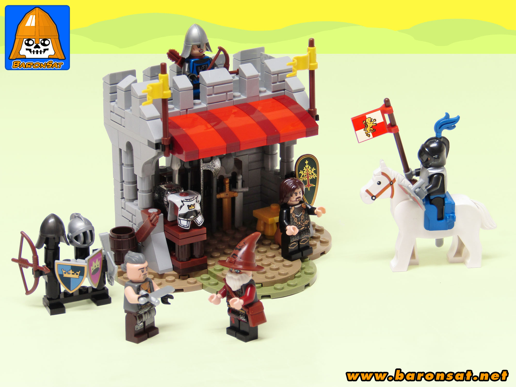 Lego blacksmith online moc